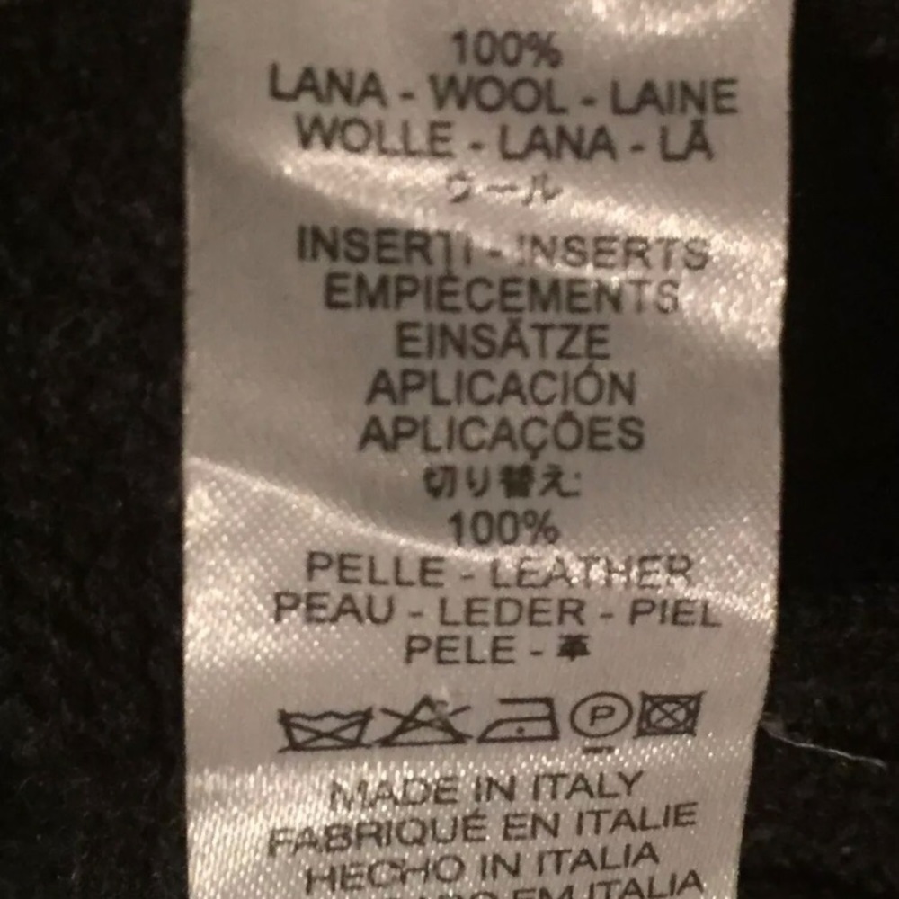 🦋 VALENTINO🌟Wool/Leather Jacket - Picture 6 of 8